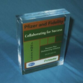 2 Part Desktop Sandwichment Plaque (4"x5"x1 1/2")